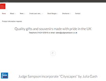 Tablet Screenshot of judgesampson.com